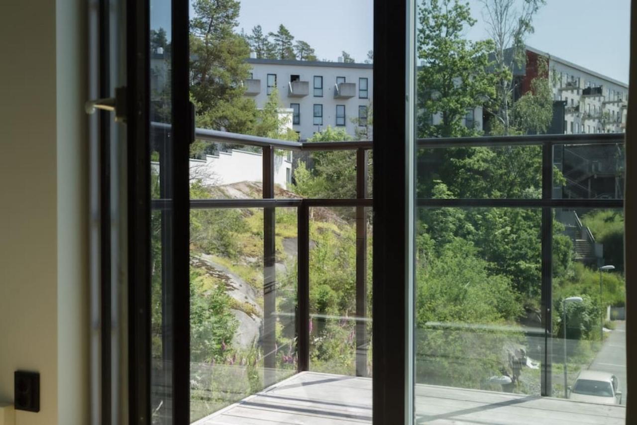 Lidingö All In One Loft With Balcony And Free Parking מראה חיצוני תמונה